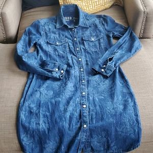 Denim dress